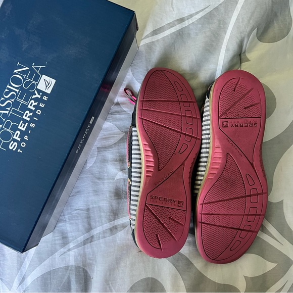 Pink and Blue Sperrys - Picture 5 of 5